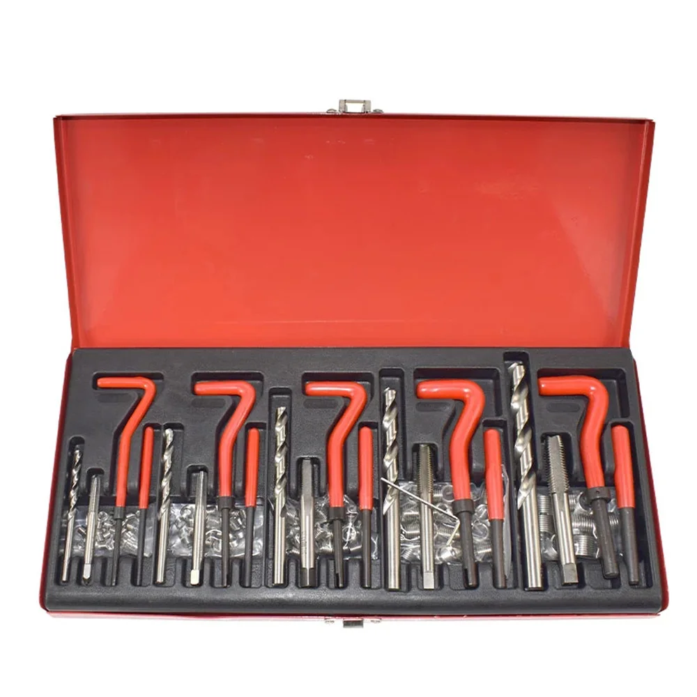 

New131Pcs/Set Engine Block Restoring Damaged Thread Repair Tool Kit M5 M6 M8 M10 M12