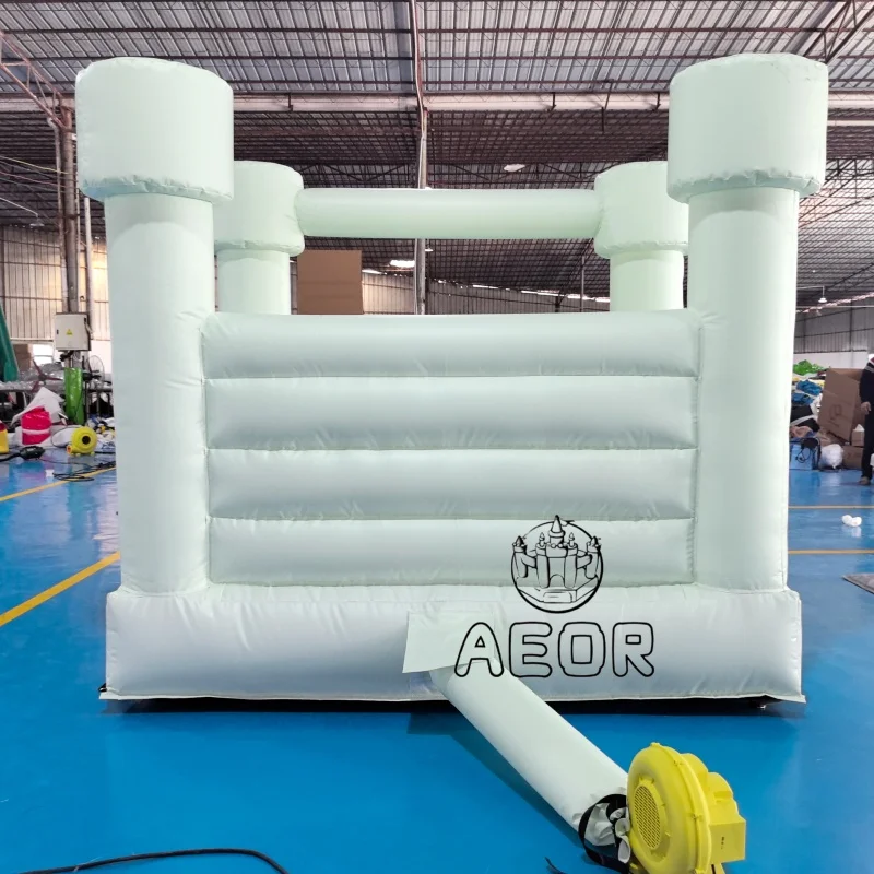 Grüner kabelloser All-in-One-Schweller für den Innen- und Außenbereich für Kinder