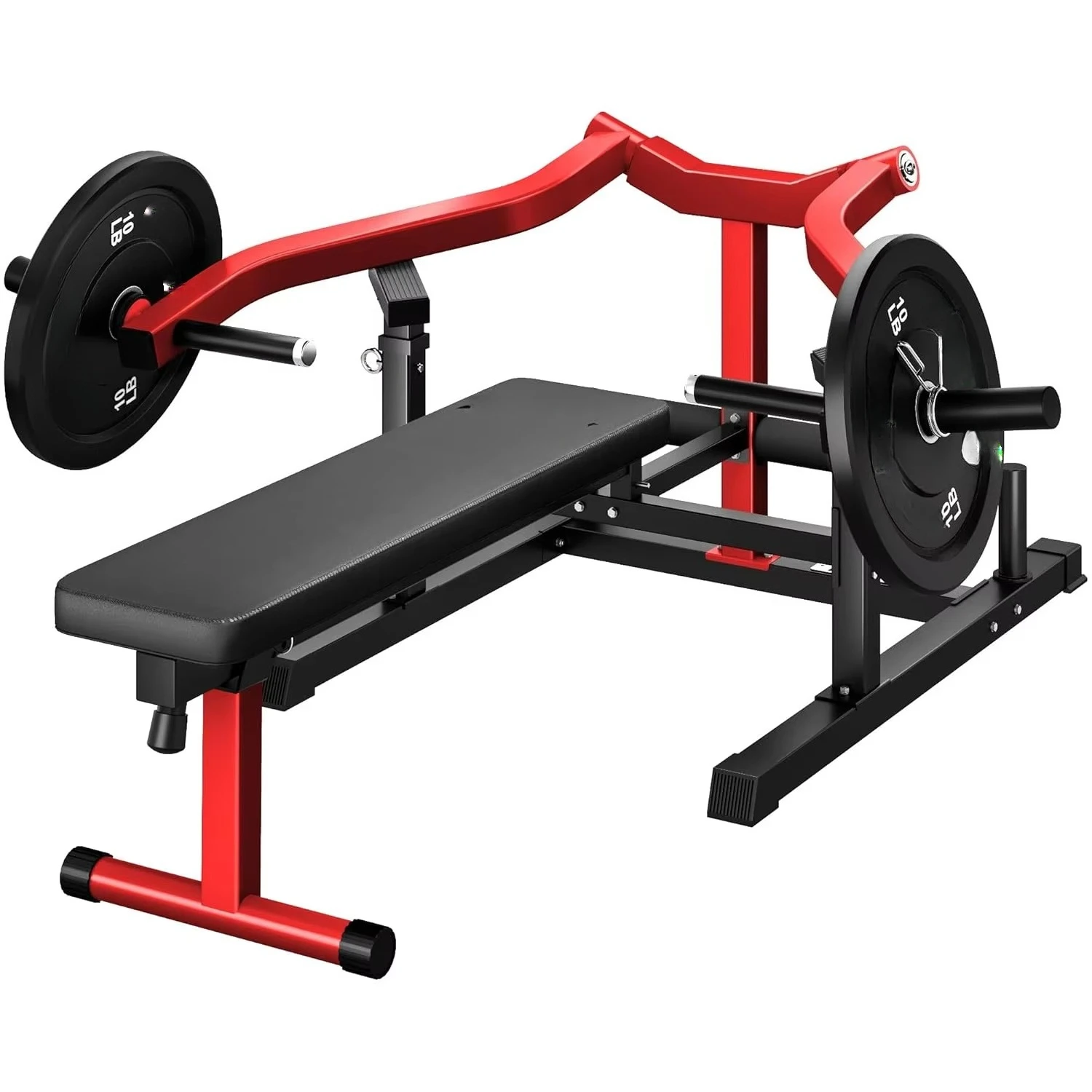 HOT  Chest Press Machine, Z1-PRO Weight Bench Press Machine with Independent Arms, Adjustable Flat Incline Bench Press