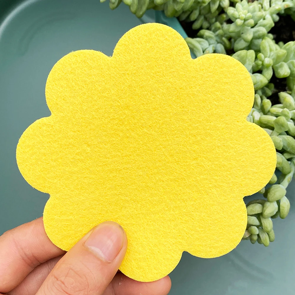 20Pcs New Color Flowerpot Gasket Leakproof Soil Gasket Flowerpot Bottom Insect Proof Breathable Gasket Garden Tool Supplies