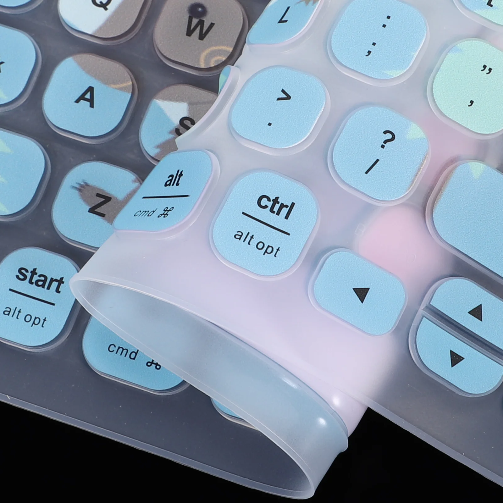 

Silicone Keyboard Cover For Laptop Thin Flexible Protector Skin Dustproof Soft Tpu Film For K380 Notebook Pc