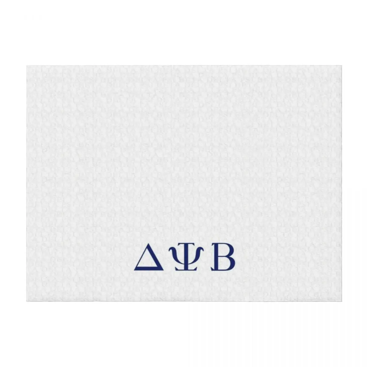 

Delta Psi Beta Throw Blanket Retros Plush Decoratives Luxury Designer Blankets