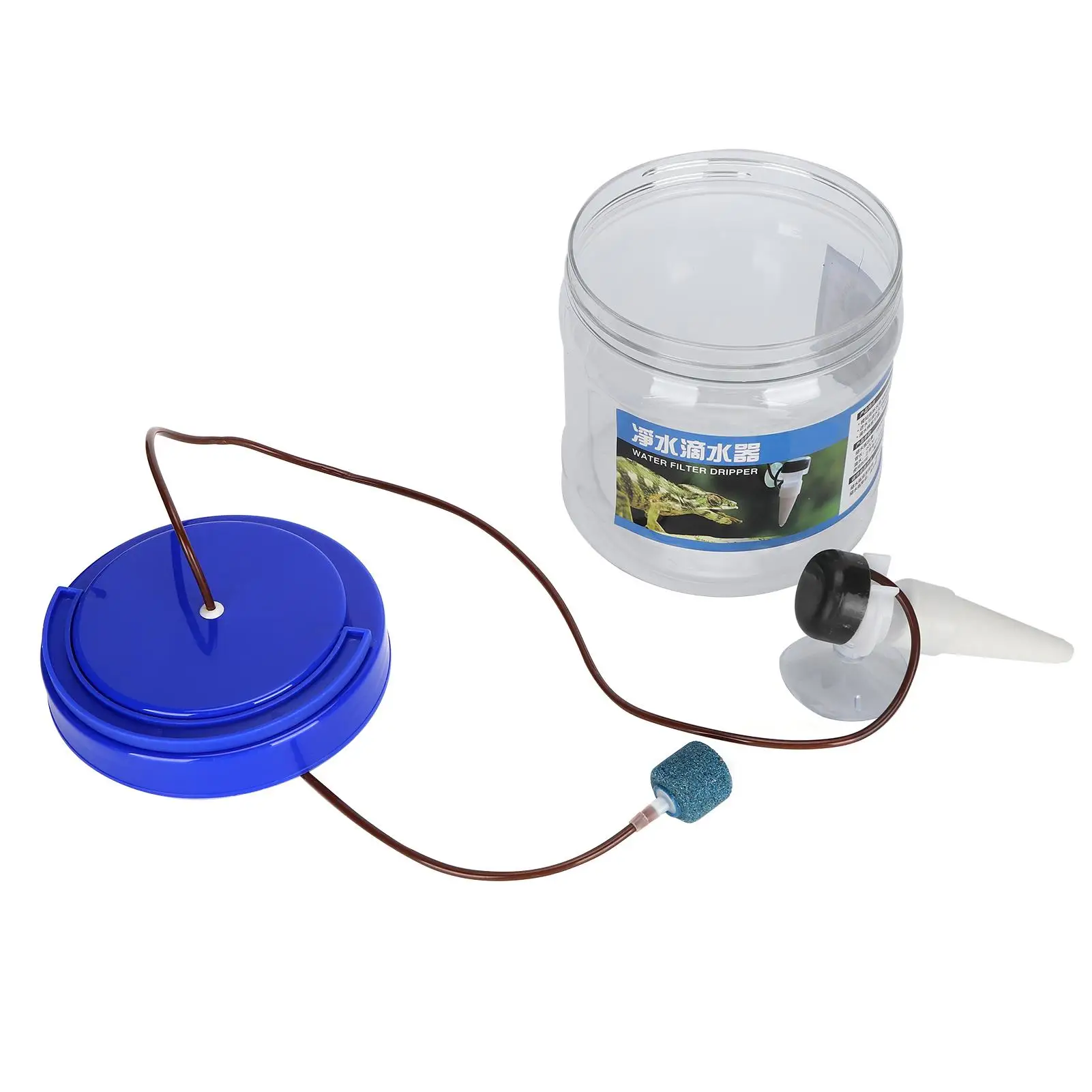 Reptile Water Dripper Kit - Irrigation Humidifier for Plants & Reptiles, Efficient Watering Tool