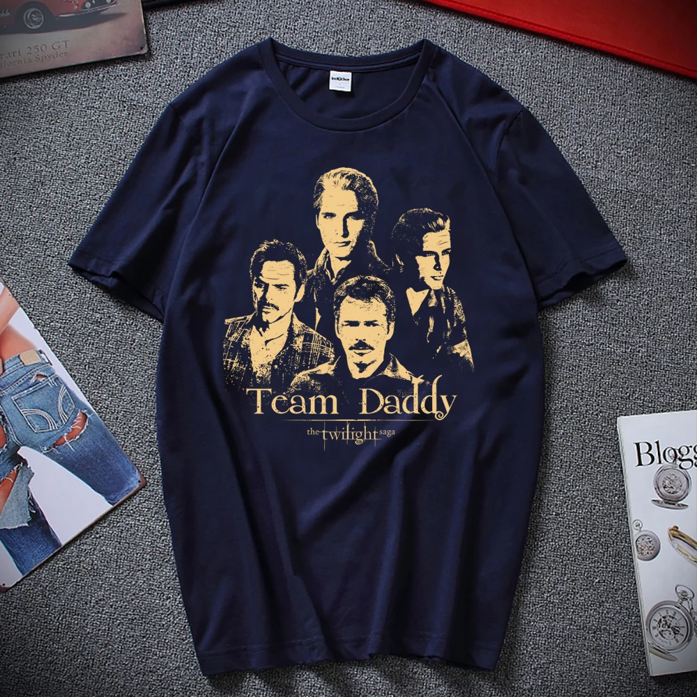Vintage Twilight T-Shirt Twilight Fans Homage T-shirt Charlie Swan Team Daddy Graphic Tee 90s Vampires Shirt Gift for Book Lover