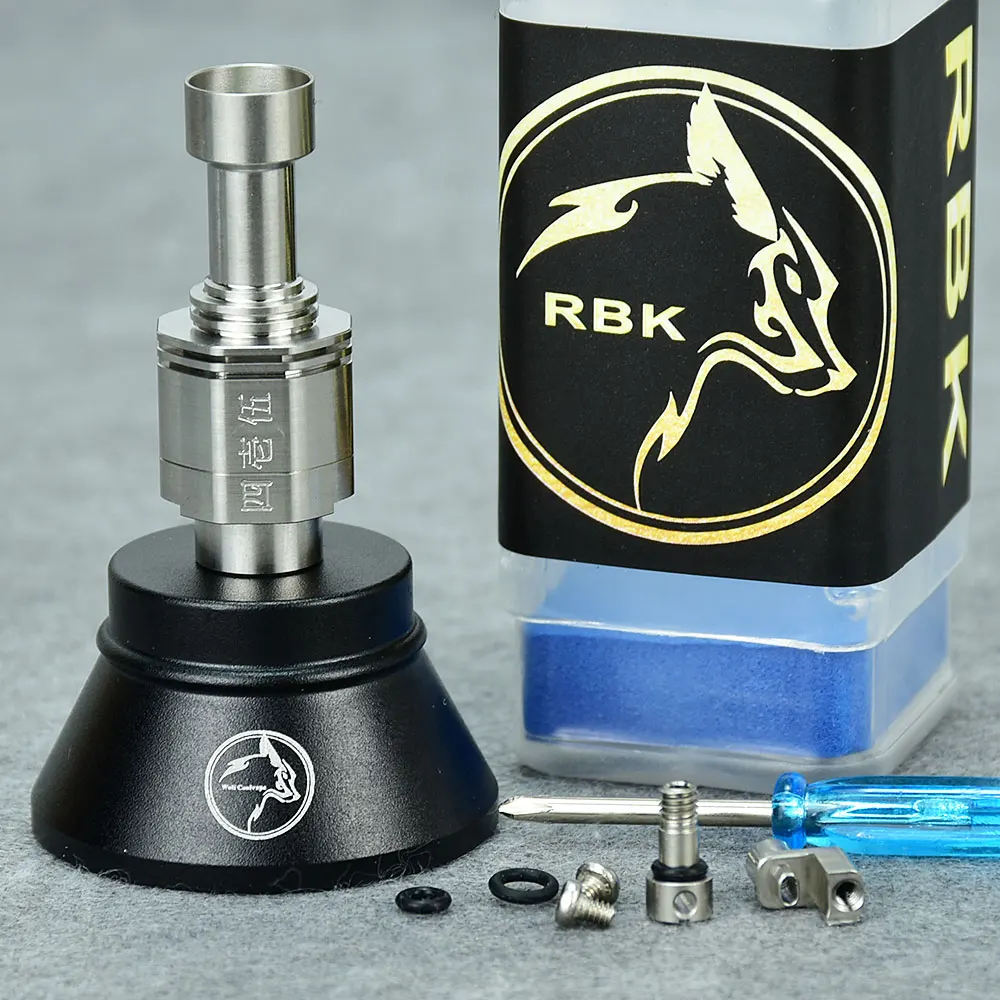 

Атомайзер wolfcoolvape Four One Five 415BB MTL RBA, дрип-тип 316ss kayfun для бака Boro/заготовки/BB/Pulse AIO / Boro Mod