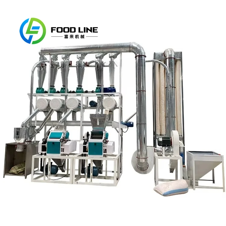 

8-10tpd Wet Corn Grinding Machine Milling Equipment Small Maize Flour Making Machine