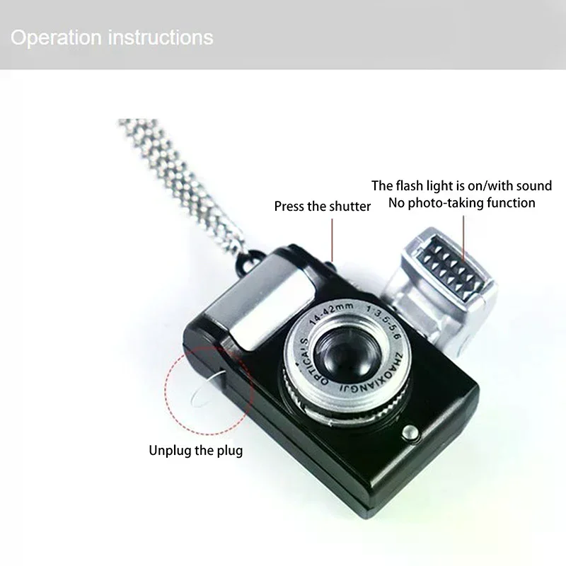 1 조각 인형 집 액세서리 인형 인형 집 미니어처 디지털 SLR 카메라 모델을위한 홈 인테리어