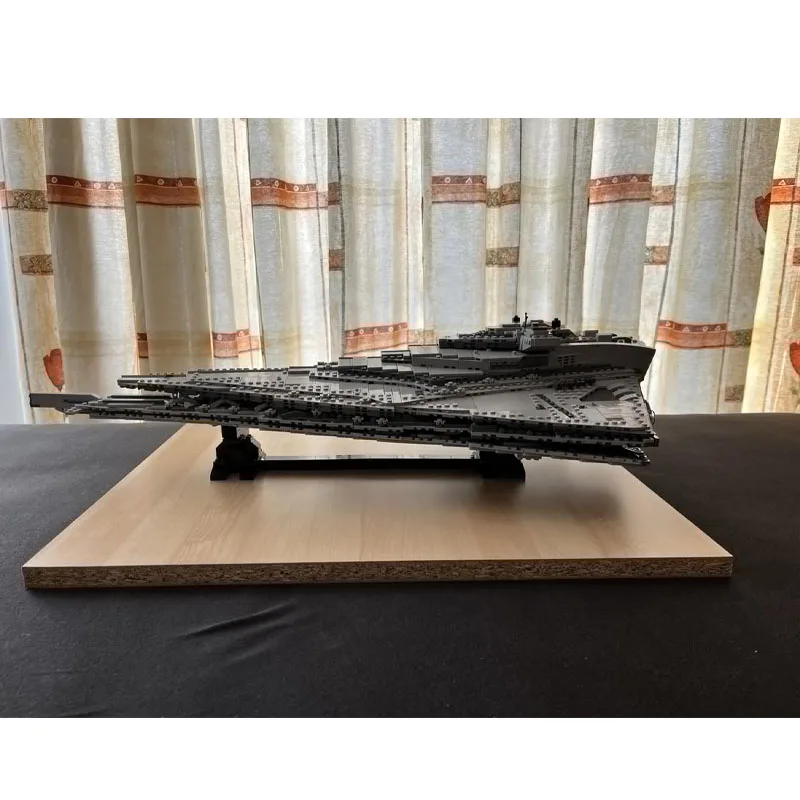 MOC-15036 película clásica transporte nave espacial bloques de construcción modelo 2461 PartsMOC creativo niños cumpleaños juguete de bloques de construcción