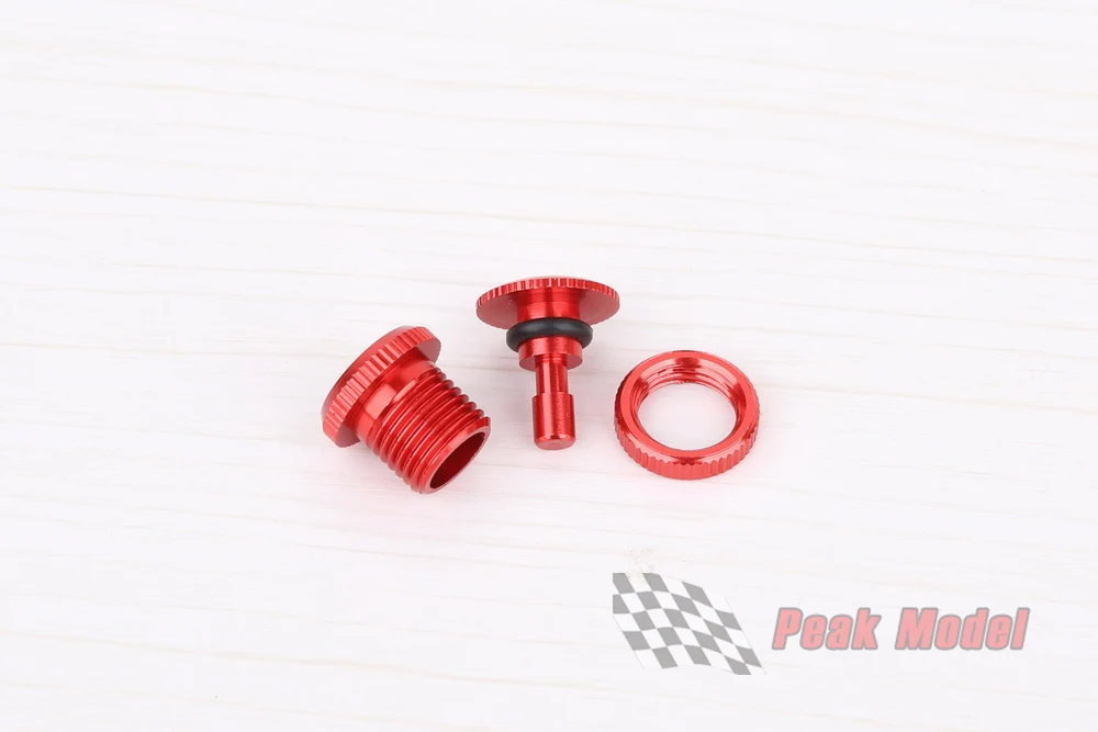 KUZA RC 모델 비행기 보트 가스 니트로 비행기용 미니 알루미늄 연료 도트/연료 플러그.