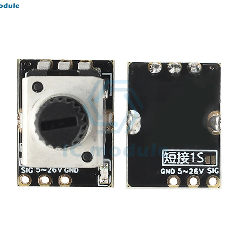 DC 2.6-26V Mini ESC Tester DIY Brushless Fan Simple Aeromodelling Motor PWM Governor