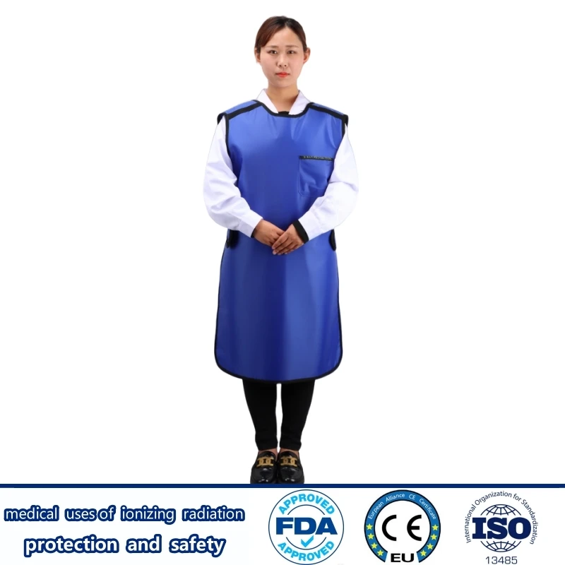 Direct selling x-ray radiological protection 0.35mmpb lead apron radiology department ionizing radiation protective lead clothes