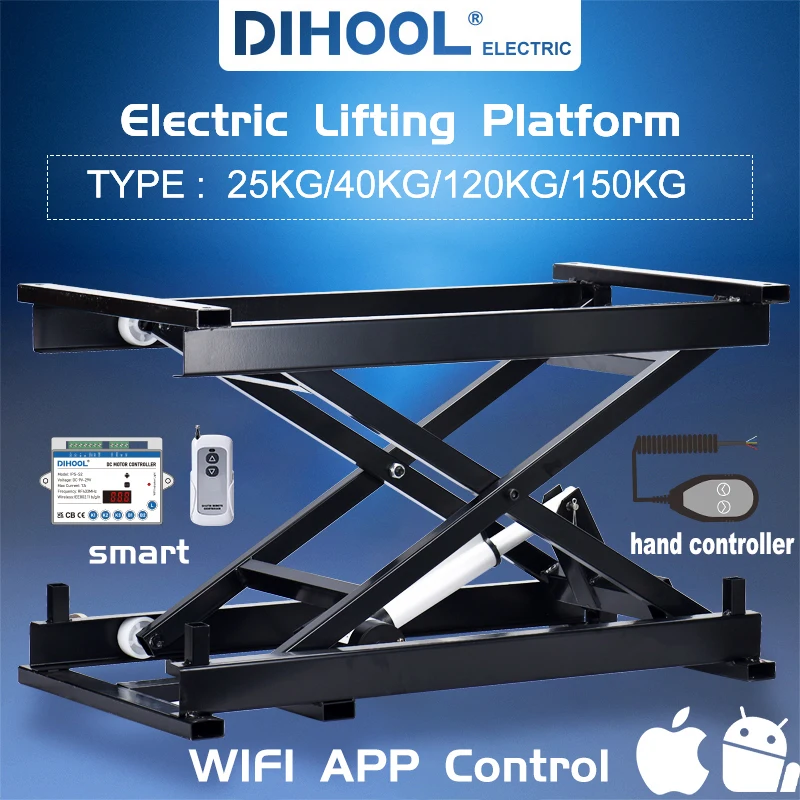 Mesa de Café Elétrica Scissor Lifting Mecanismo 12v 24v Top Cadeira de Rodas do Computador de Laboratório