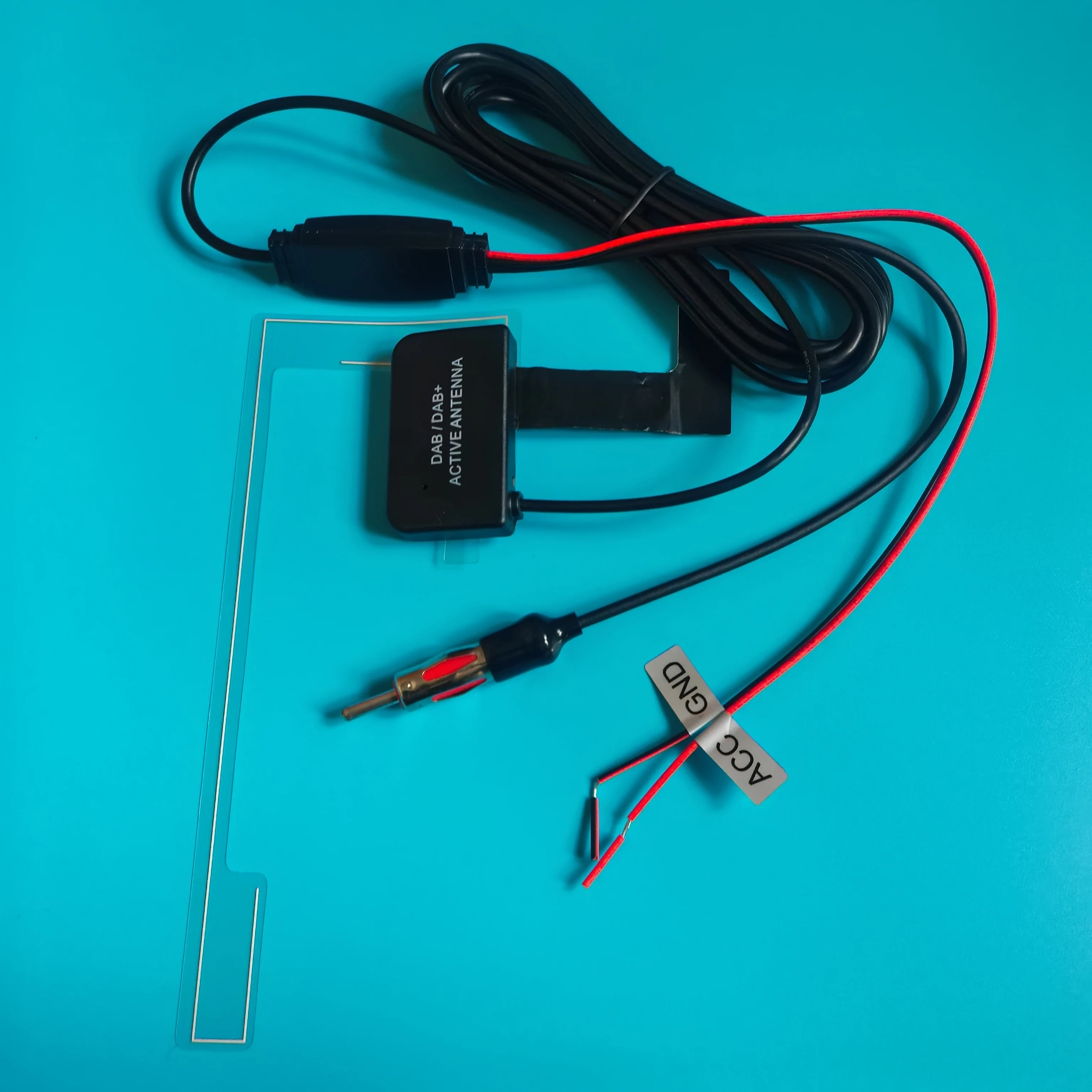Car Mounted Digital Radio DAB Receiving Antenna with Active 12V Gain Amplification Antenna
