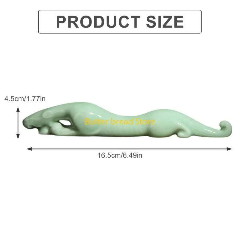 W89C Ceramic Pen Rest Callicraphy Paperweight Callicraphy держатель кисти для противоположного написания куплета и украшения