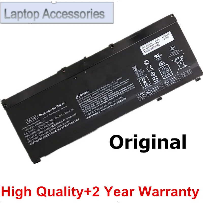 CHJFSR04XLSR03XLLaptopBatteryForHPOmen15-CE15-DC17-CB15-CXTPN-C133C134Q193Q194917724-855HSTNN-DB7W917678-2-AliExpress