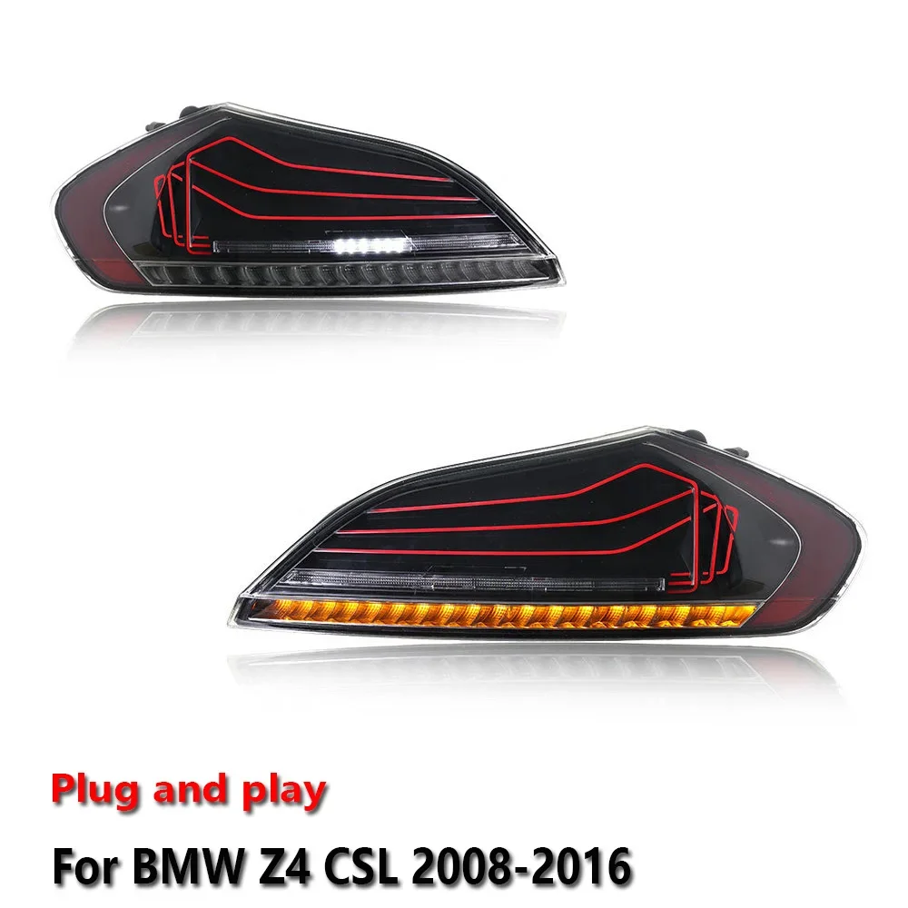 

Car Acesssories Tail LED Auto Lamps For BMW Z4 CSL 2008-2016 DRL Fog Rear Trailer Turning Signal Voiture Plug A