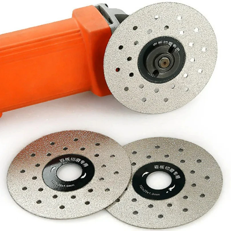 

100mm Diamond Dry Cutting Disc Slabs Porcelain Ceramic Tile Marble Thin Cutting Blade Discs for Marble Machine, Angle Grinder