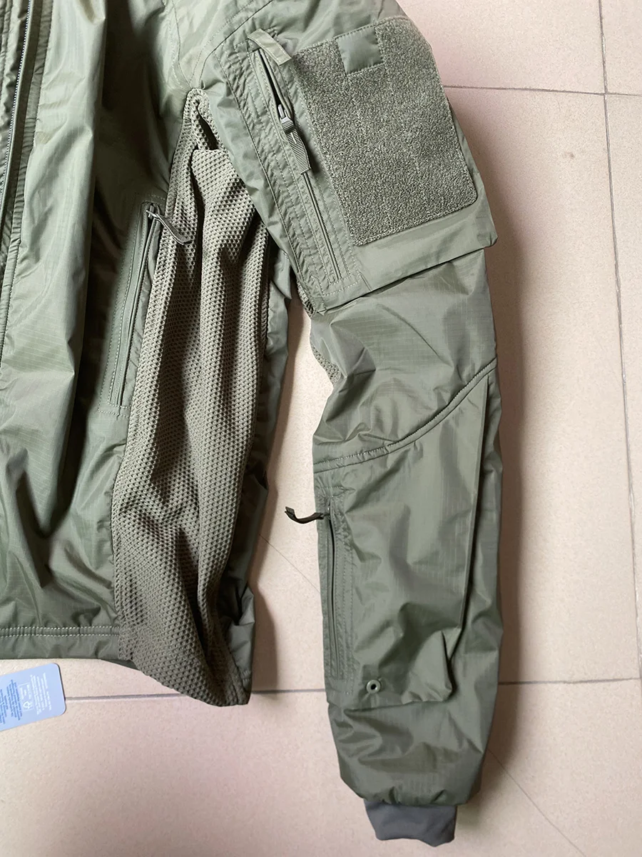 Ultraleichte Kampf-Baumwolljacke im PRO-Stil, Softshell-Jacke, Outdoor-Trainingsuniform für Herbst und Winter – Detail 14