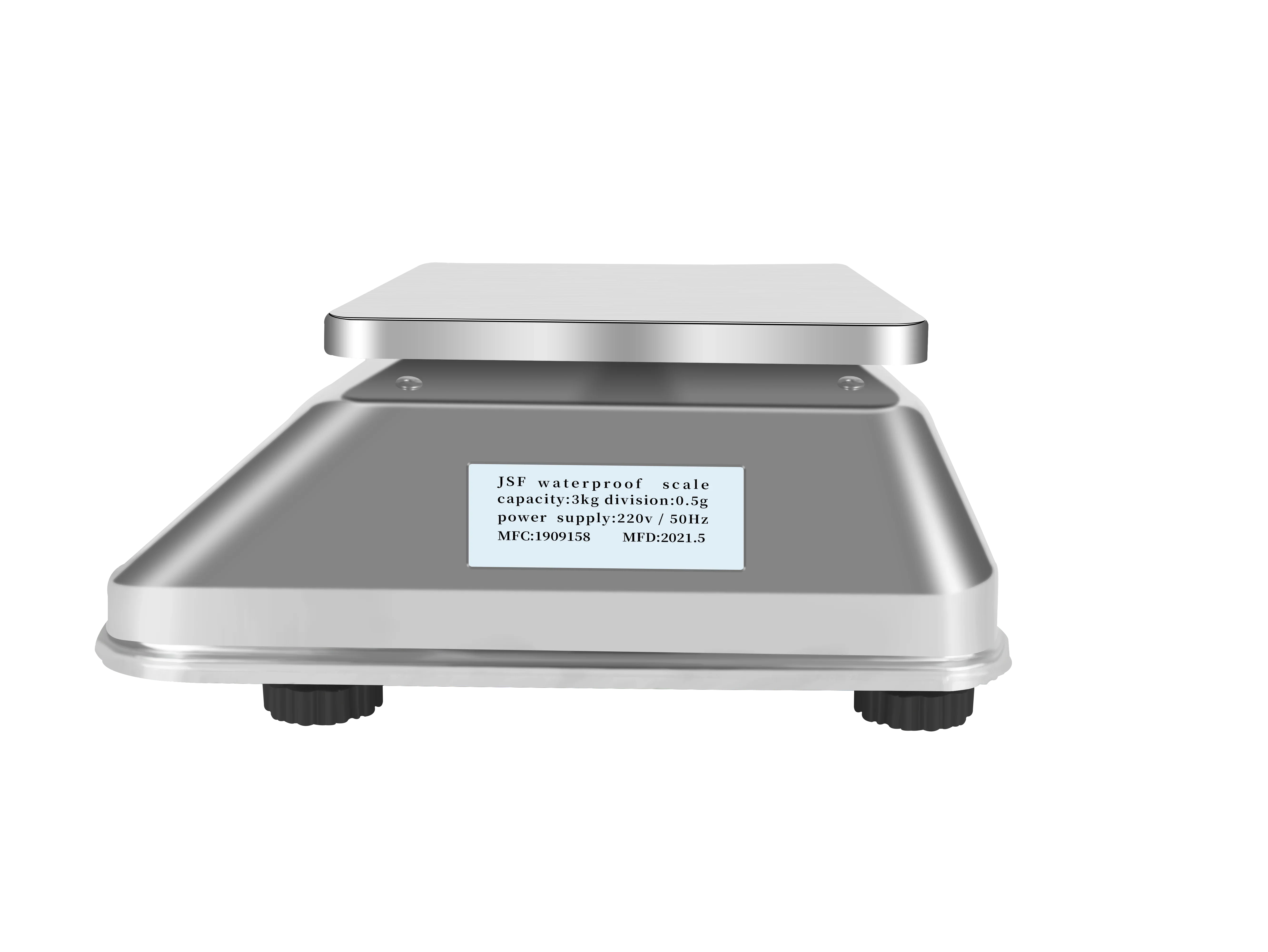 Cyfrowa waga stołowa 30kg 15kg 6kg 3kg Elektroniczna waga stołowa JSF Wodoodporna waga biurowa