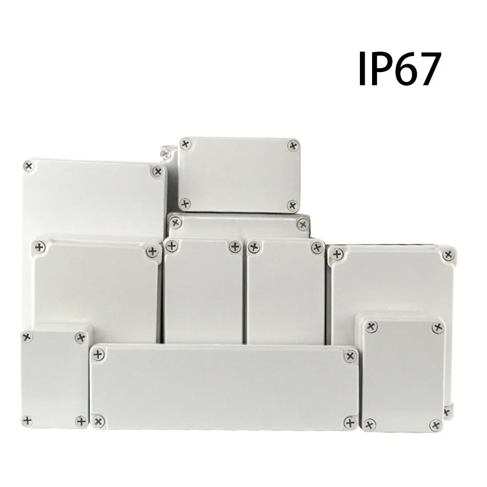 Skrzynka przyłączeniowa projektowa na kabel elektryczny na zewnątrz DIY uszczelniona obudowa IP67 skrzynka na przewody 115x90x55mm wodoodporne obudowy elektroniczne