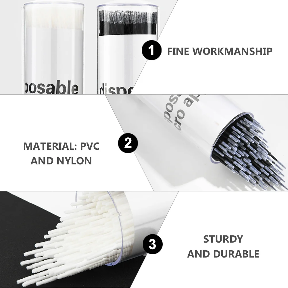 

200Pcs Cleaning Cotton Swabs Eyelash Grafting Tools Multi-Purpose Remover Primer Applicator Eyelash Extension Removal Makeup