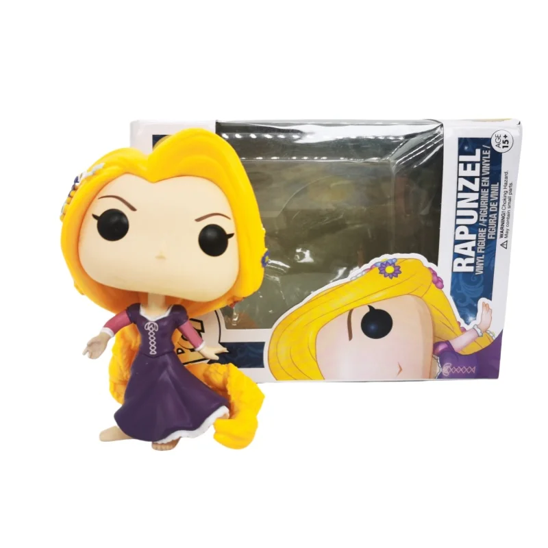 Disney-Muñeca de princesa enredada Rapunzel de alta calidad, decoración de escritorio Funkostyle, figura de acción, juguetes para niños, regalo de Navidad, #223