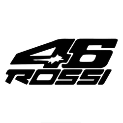 Jpct Off-road Racing Car Sticker 46 Rossi Funny Vinyl Waterproof Sunblock Decal Car Personalized Accessories Sticker, 20cm*8cm