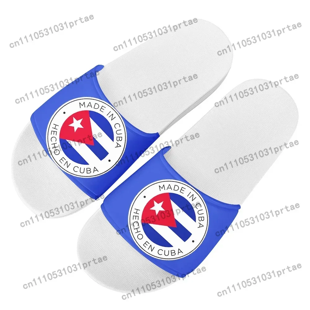 CUBA Flag Print Home Clog Mens Women Youth Boy Girl Sandals Shoes Tang Garden Custom Made Breathable Shoe Beach Hole Slippers