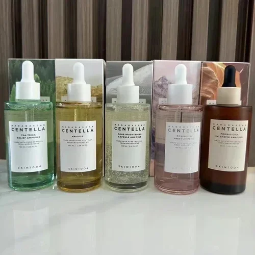 Imagen 2 del producto SKIN1004 Cuidado de la piel Angel Spring Centella Assay Esencia reparadora Esencia de ampolla blanca calmante e hidratante 100 ml