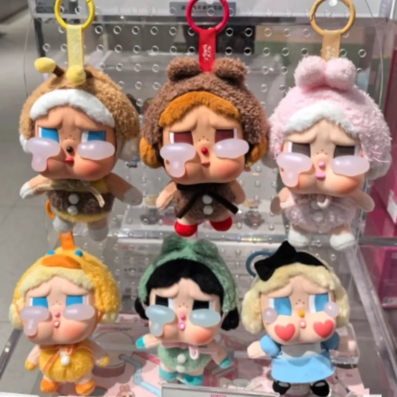 

POPMART CRYBABY CRYING AGAIN Серия виниловых игрушек-сюрпризов в закрытой упаковке, милые аниме-фигурки, коллекционные куклы-сюрпризы в коробках-сюрпризах