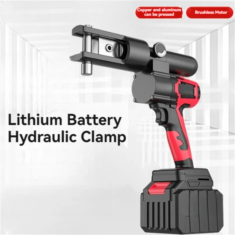 

Electric Fast Crimping Pliers Wire Terminals Copper Nose Crimping Cable Pliers 21V Lithium Battery Hydraulic Pliers Hydraulic
