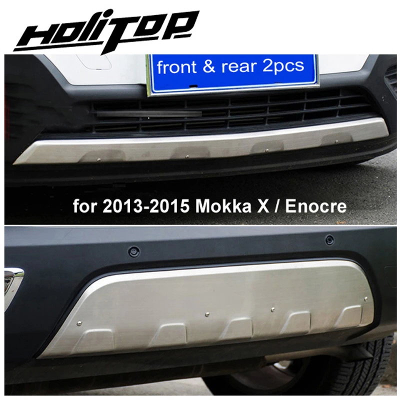 

skid plate/bumper protector guard for Opel new&old Mokka Encore 2013-2020,304 stainless steel,front&rear,low profit promotion