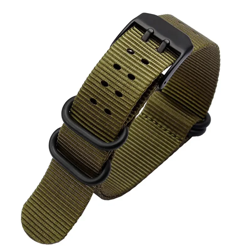 Nylon watch strap 22mm 23mm watch band waterproof sport for luminox watchbands nato strap fashion bracelet bracelet for men