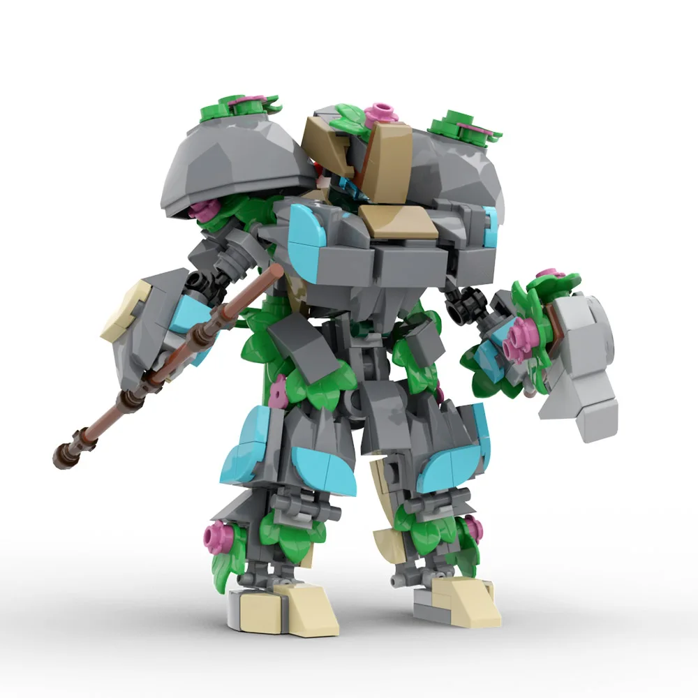 

MOC Forests-Guardianed ShipFrames Мехи Набор роботов Строительные блоки Наборы Военная броня BattleTechs Меховые кирпичи DIY Игрушки Дети