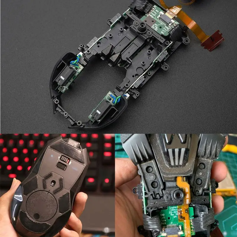 Mouse Micro Switch Mouse Side Button Circuit Board for  G900 G903 G903 Hero Mouse Durable Accessory
