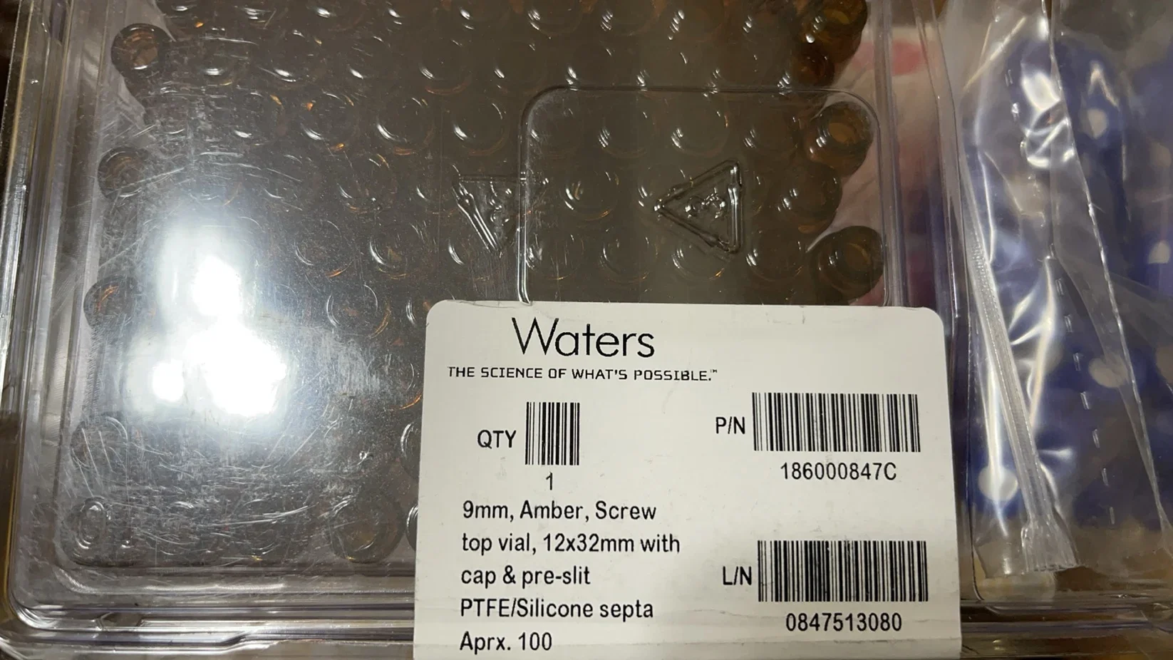 

Waters Brown Bottle 186000847C 186000846C 12 * 32mm