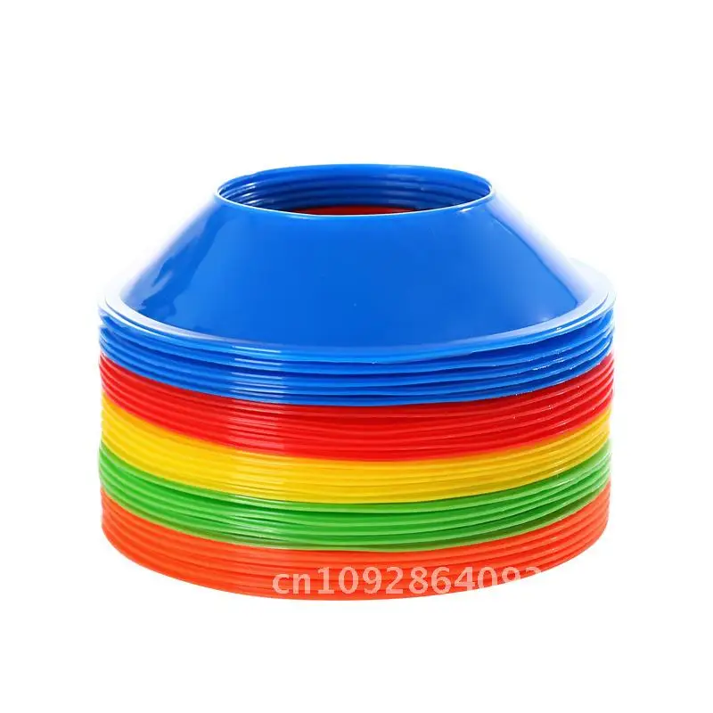 Football Ball Holder Multi functional Signage Disk Obstacle Training Equipment Football Training Signage Disk