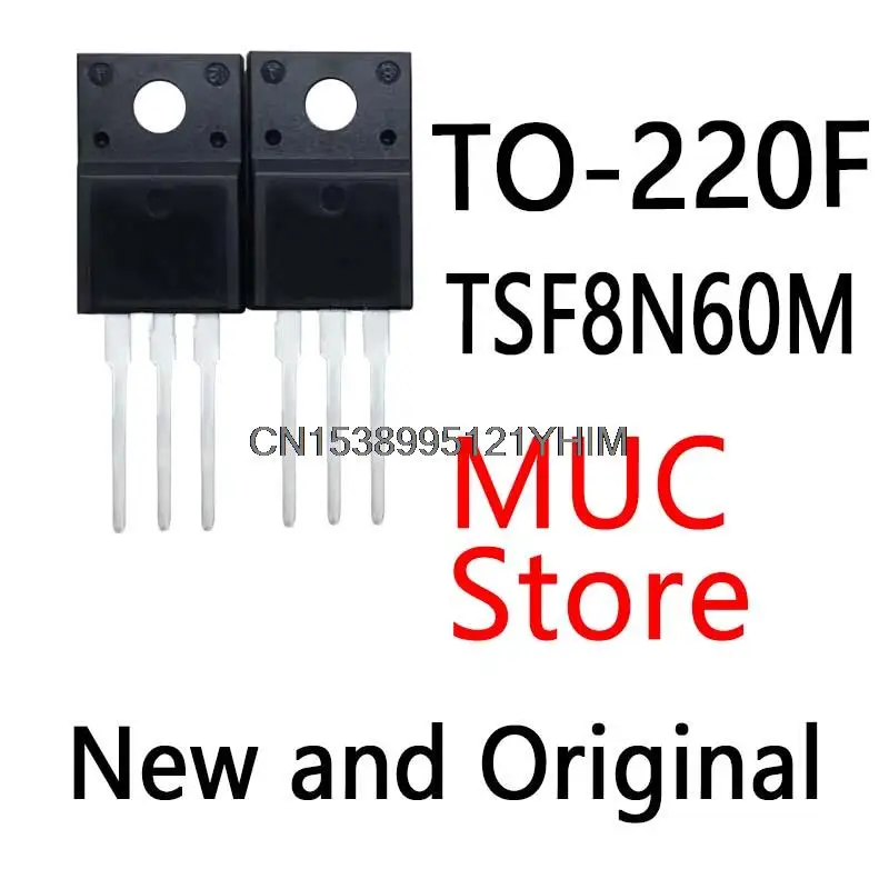 10PCS TO-220F 8N60 8A 600V TSF8N60 TO-220 600V 7.5A N-channel field effect MOS transistor new original TSF8N60M