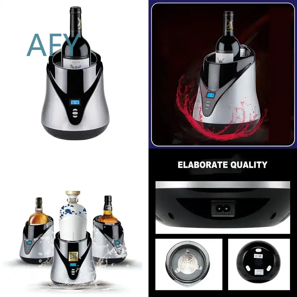 Wine Ultrasonic Sober Up Machine for Household Use Alcoholizer with Ultrasonic Technology for Lees Removal and Spicy Strong
