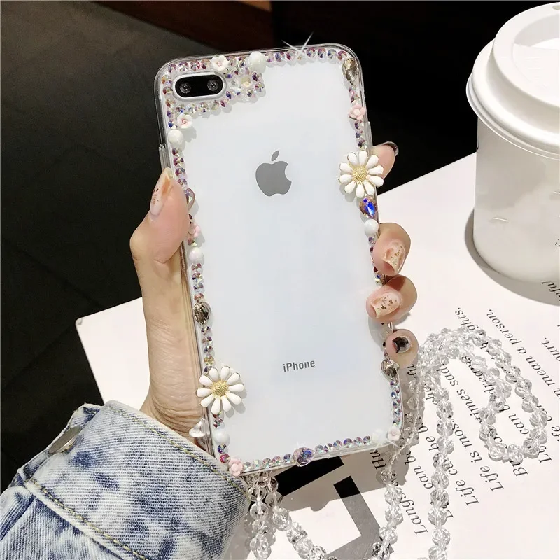 Luxury rhinestone case for Samsung Galaxy S23 ultra S24 S21 S22 plus Note 8 9 10 20