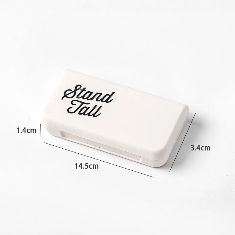 3 Grids Mini Portable Medicine Storage Box Travel Pill Box Small Drugs Capsule Packaging Box Household Small Organizer Container