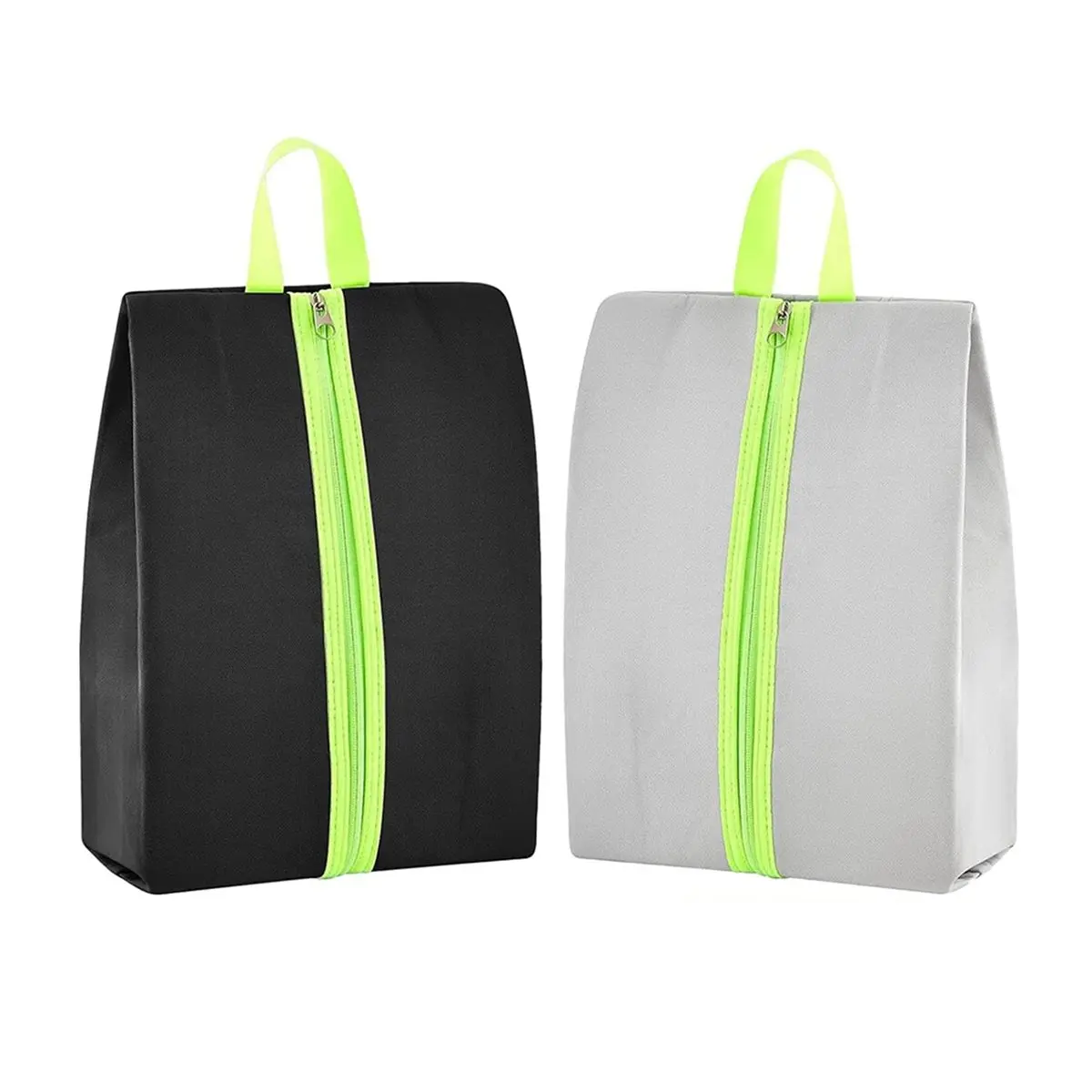 AT33 2 PCS Smell Proof Shoe Cleat Bags for Travel, Cleat Shoe Organizer with Zipper for Soccer, Golf, Gym, Tennis, Baseball