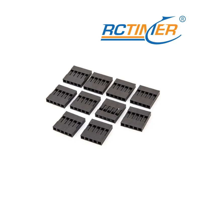 Terminal do cabo de ligação em ponte do protótipo do conector de 2.54mm dupont (10 pçs/saco)