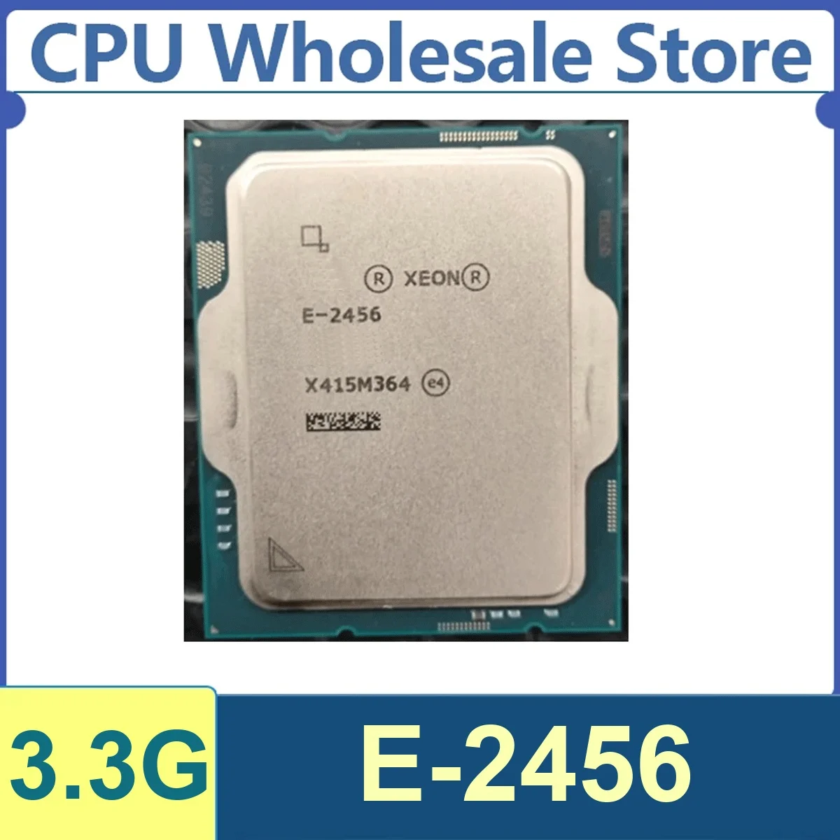 

Xeon E-2456 6 Core 12 Thread 3.30GHz 80W 18MB Cache 10nm LGA1700 SRMXA DDR5-4800 MHz Raptor Lake
