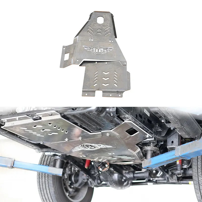 

HS-JT-0001 Car Accessories High Quality Aluminum Material Engine Water Tank Guard For Jeep Gladiator