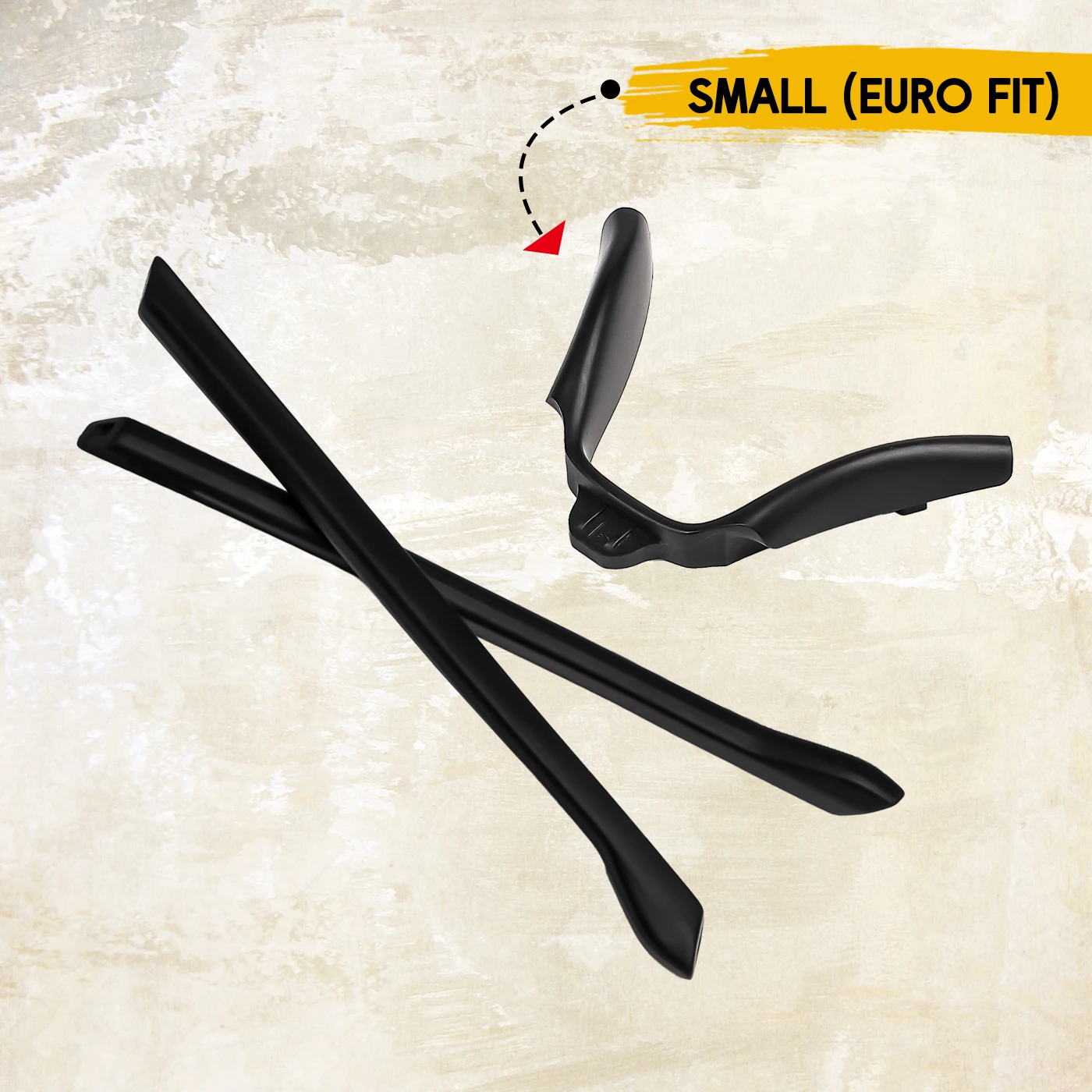 Anti-Slip Replacement Ear Socks Nose Pads Nose Pieces for Oakley Chamber OX8138 Frame - Skin-Friendly Material