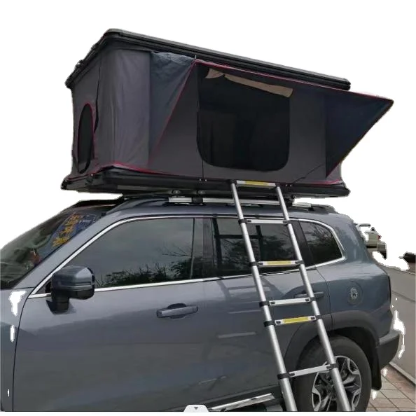 

3-4 person camping 4x4 waterproof roof aluminum shell car rooftop tent hard shell roof top tent for sale