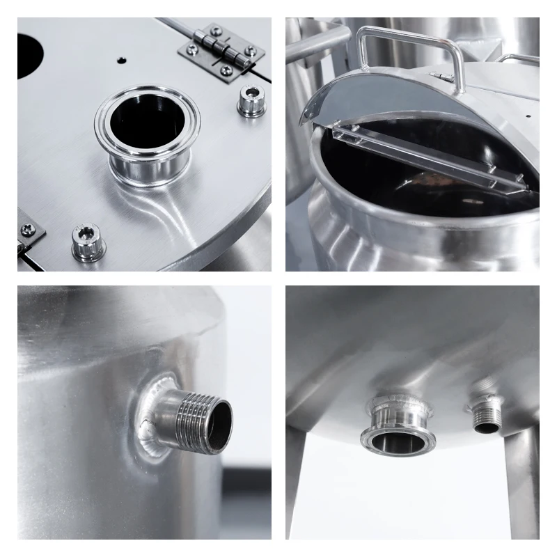 CX 20-100 liters pneumatic, double-layer stirred tank heating and condensing cycle tank equipment
