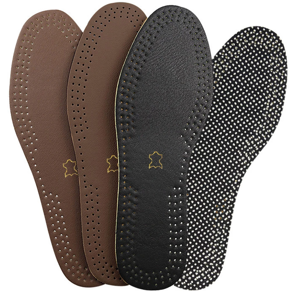 

2 Pairs Durable Emulsion Insole for Men Women Breathable Absorption Sweat Thicken Soft Shockproof Skidproof Shoe