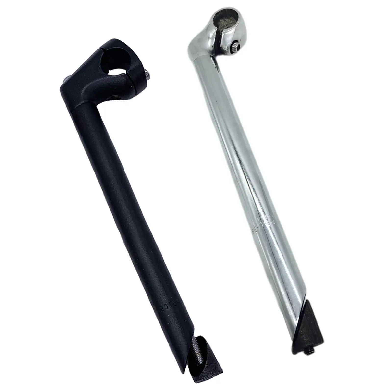 Mountain Quill Steel Vouwfiets Handvat Bar Schroefdraad Buis Hoge Sterkte Fiets Gooseneck Klem Vervangende Steel Riser Deel